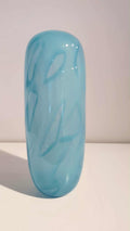 Shadow Vase Series (aqua blue tall)
