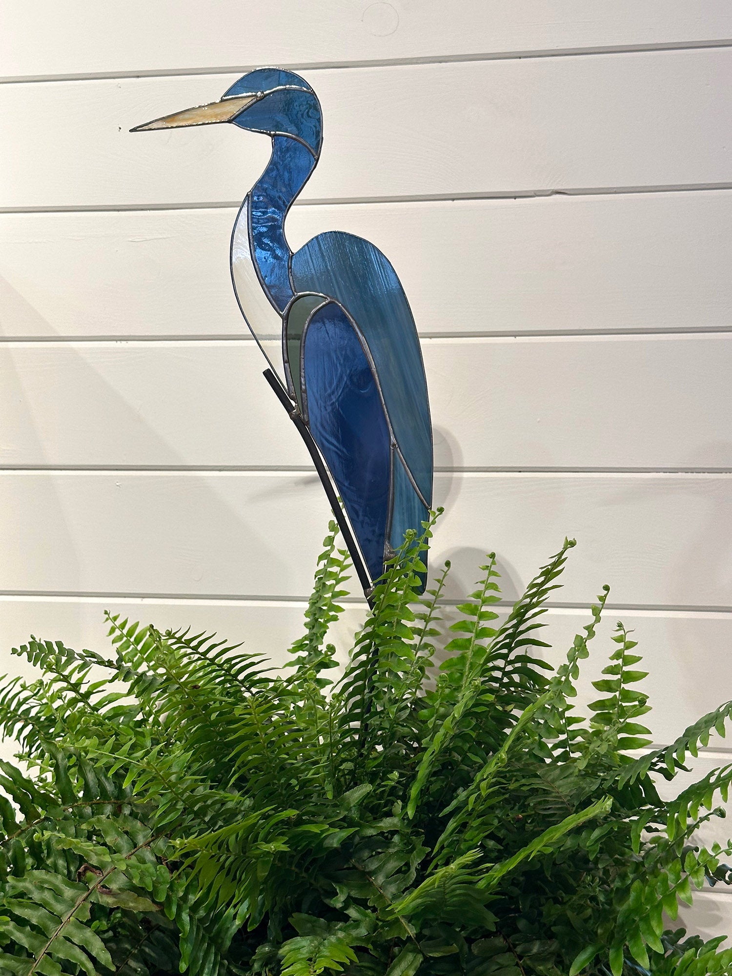 Blue Heron Garden Stakes