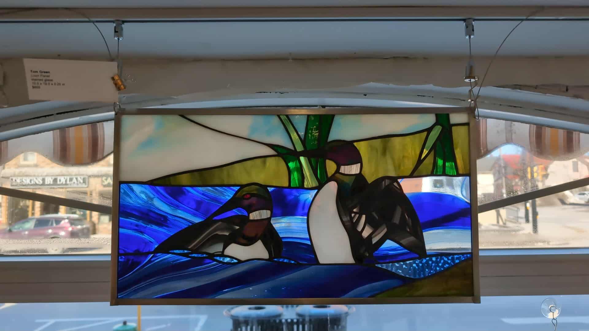 Loon Panel by Tom Green