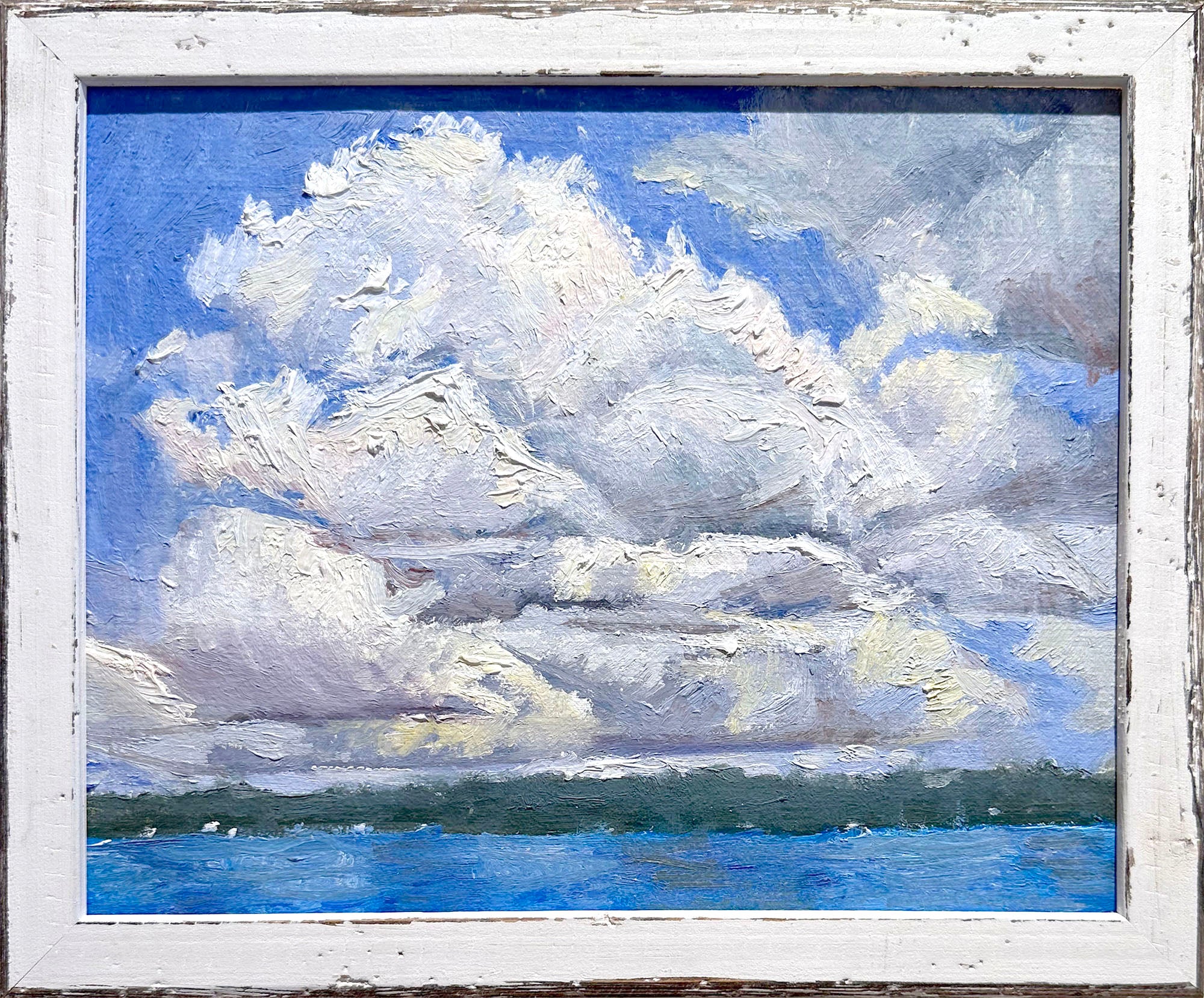 Clouds Over Lake (L628)