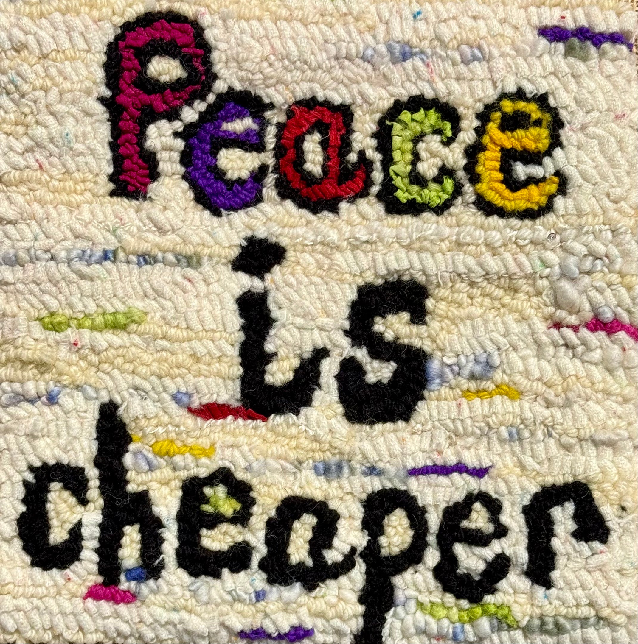 No Kings Flags (Peace is Cheaper)