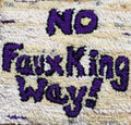 No Kings Flags ( No FauxKing Way)