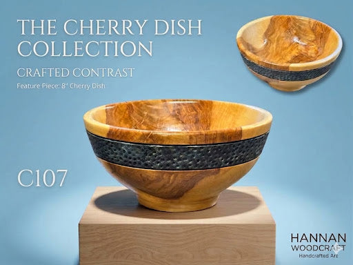 Cherry Dish with Embellished Band