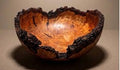 Cherry Burl Live Edge Bowl
