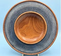 Cherry Dish with Textured and Coloured Rim
