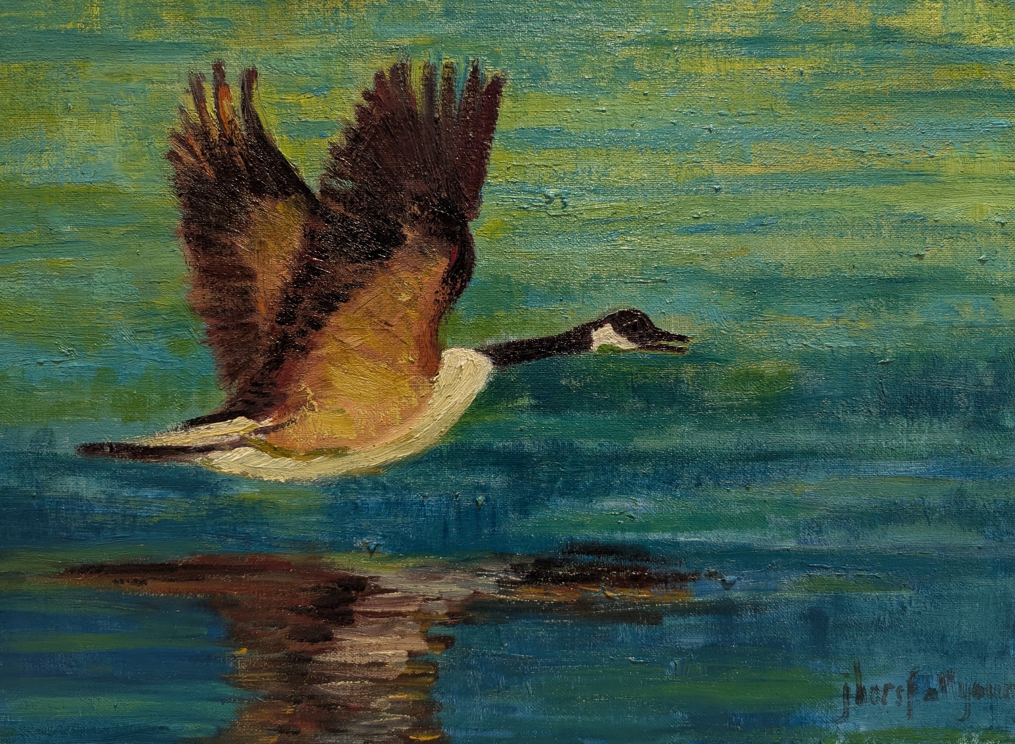Goose in Flight (G260)