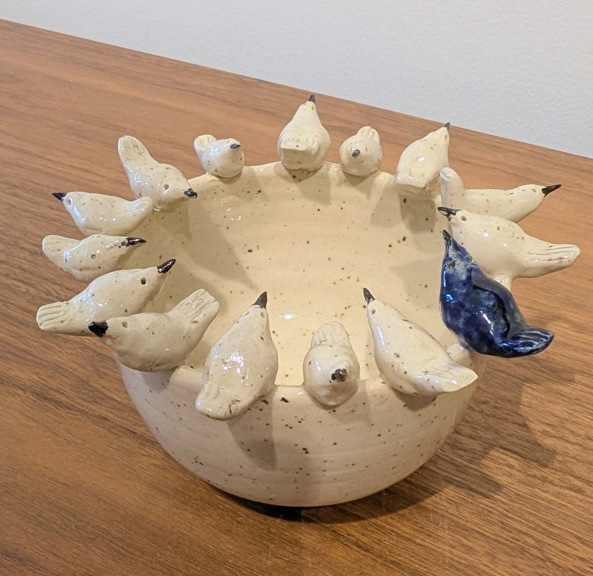 "Odd One Out" Bird Bowl (small)
