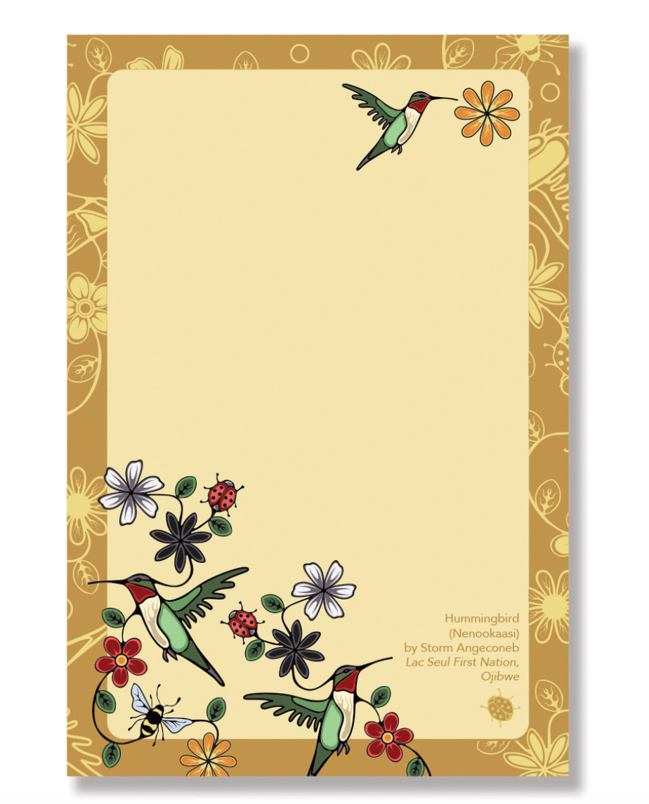 Hummingbird (Nenookaasi) Notepad