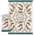 Tea Towel – Foxes (Wagooshna) by Native Northwest