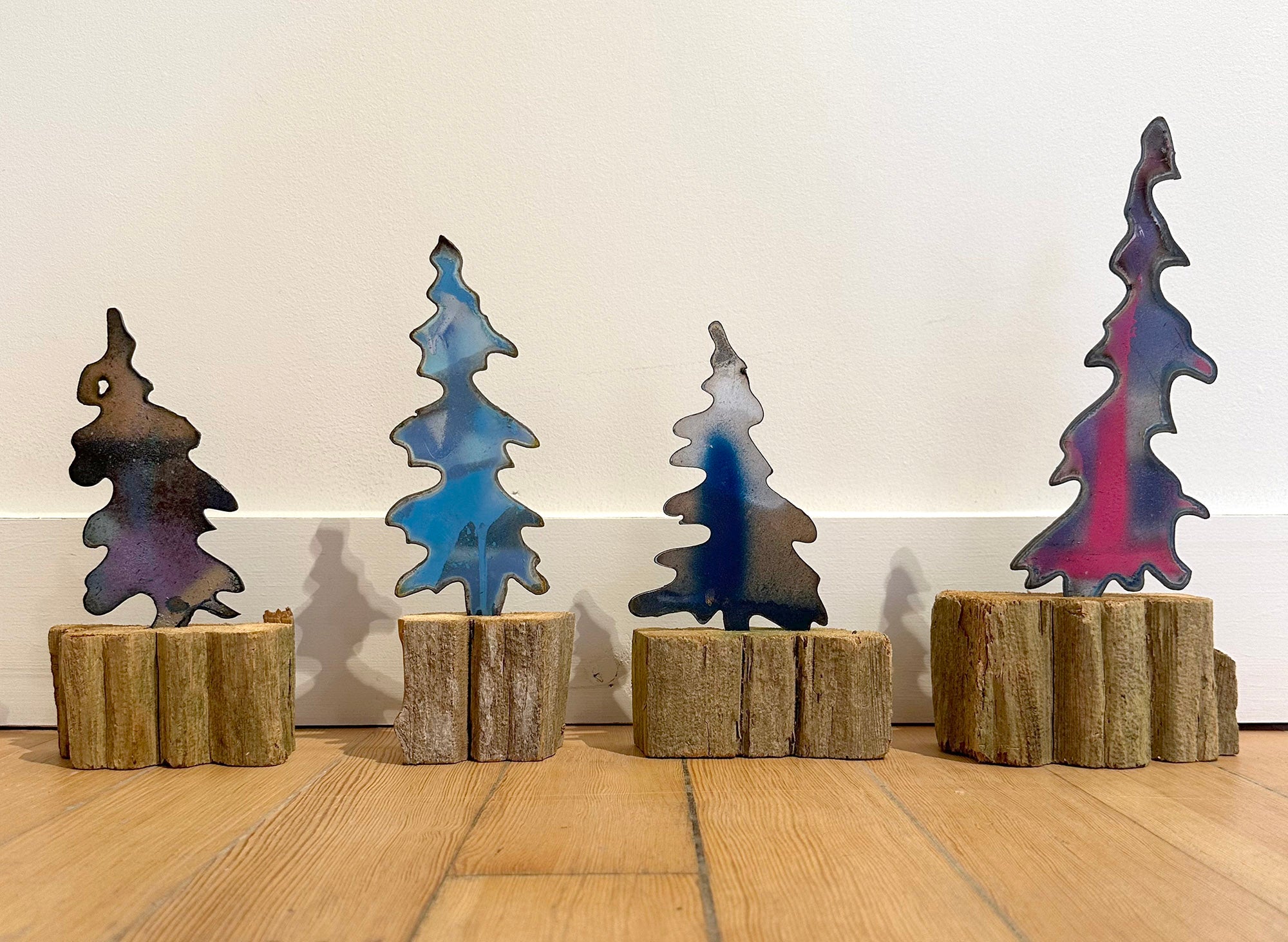 Aurora Borealis Trees