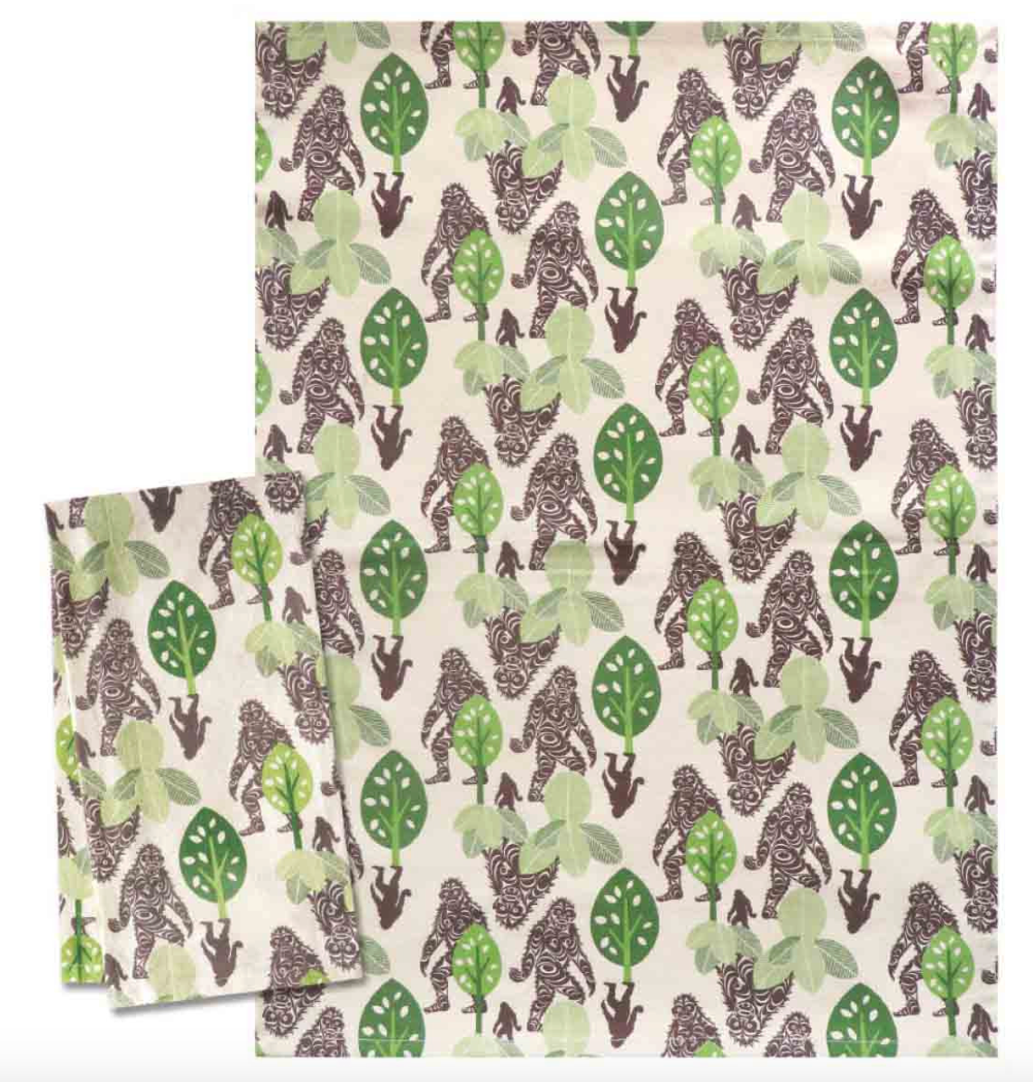 Tea Towel – Sasquatch by Native Northwest