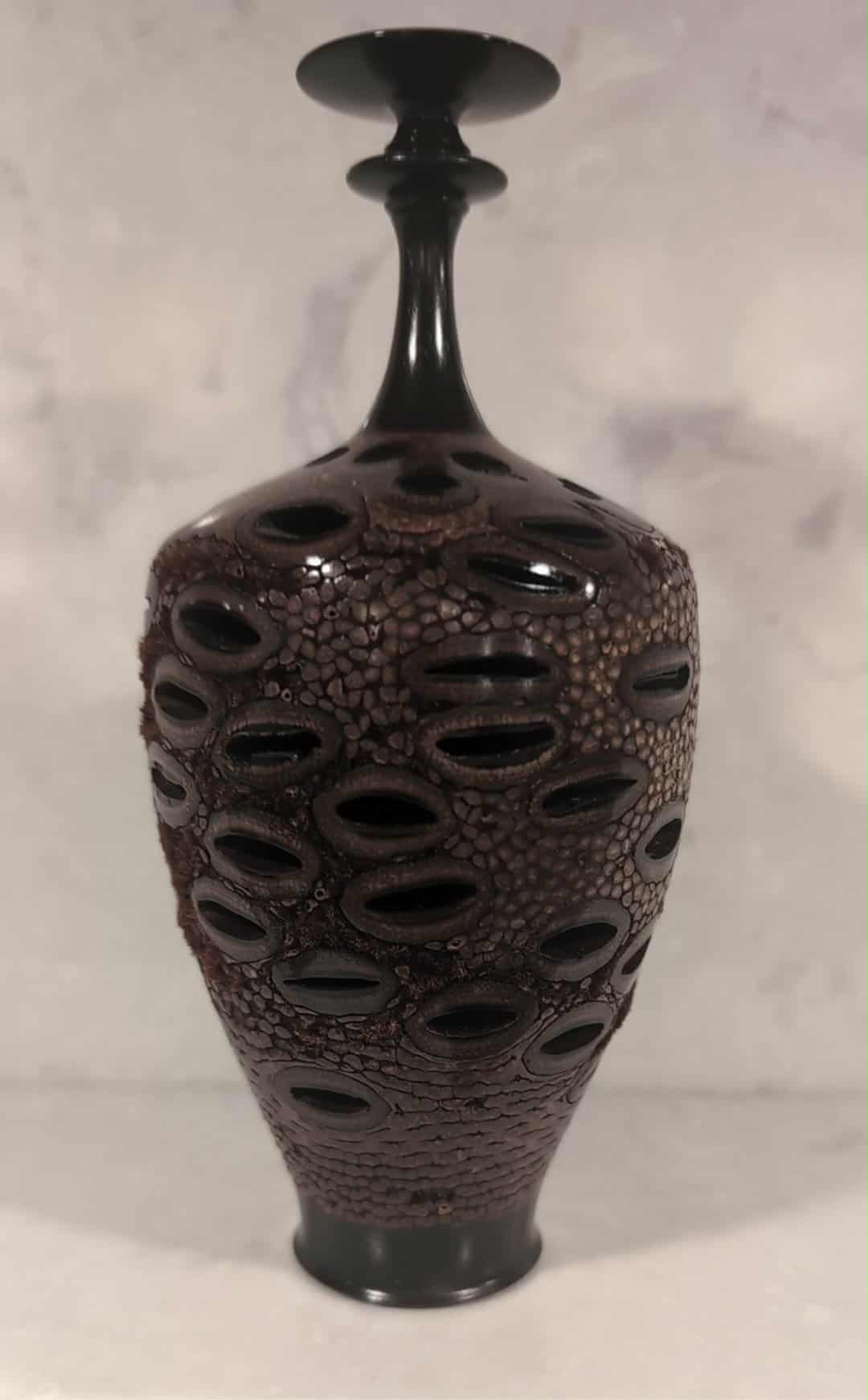 Blackwood and Ebonized Maple and Banksia Seed Pod