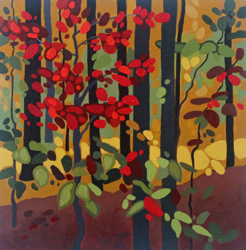 Little Red Tree by Leanne Baird