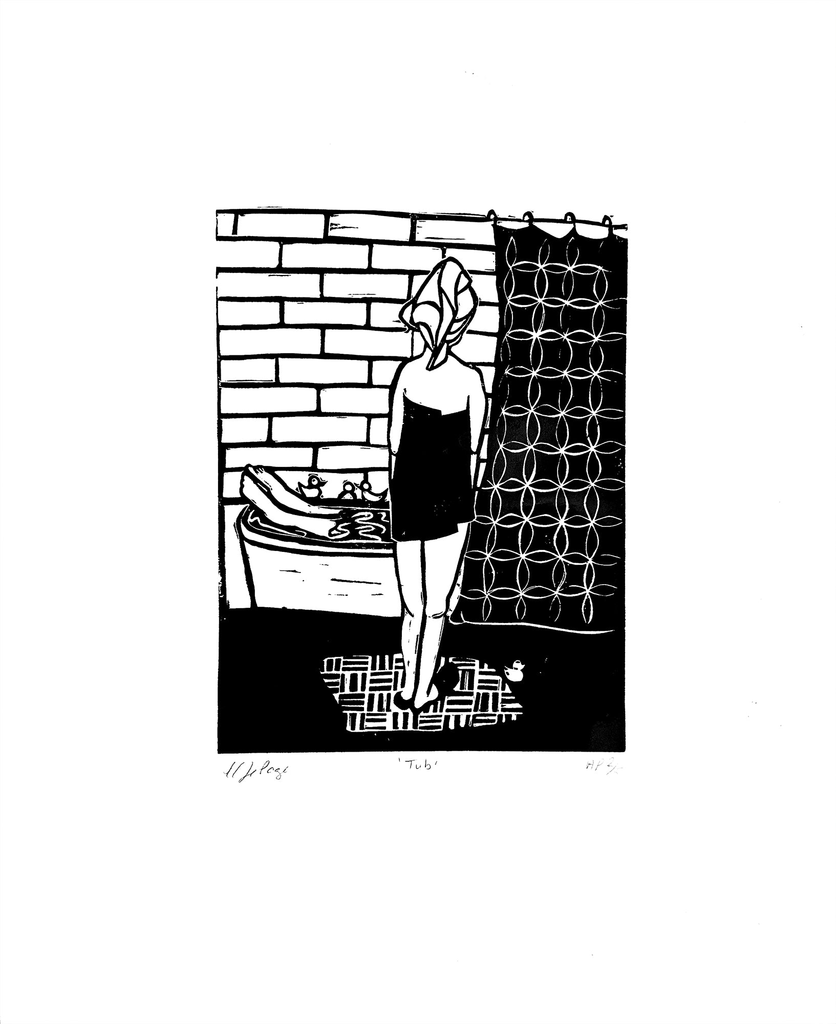 Tub (unframed, AP 5/5)
