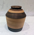 Cherry and Toasted Walnut Lidded Vessel