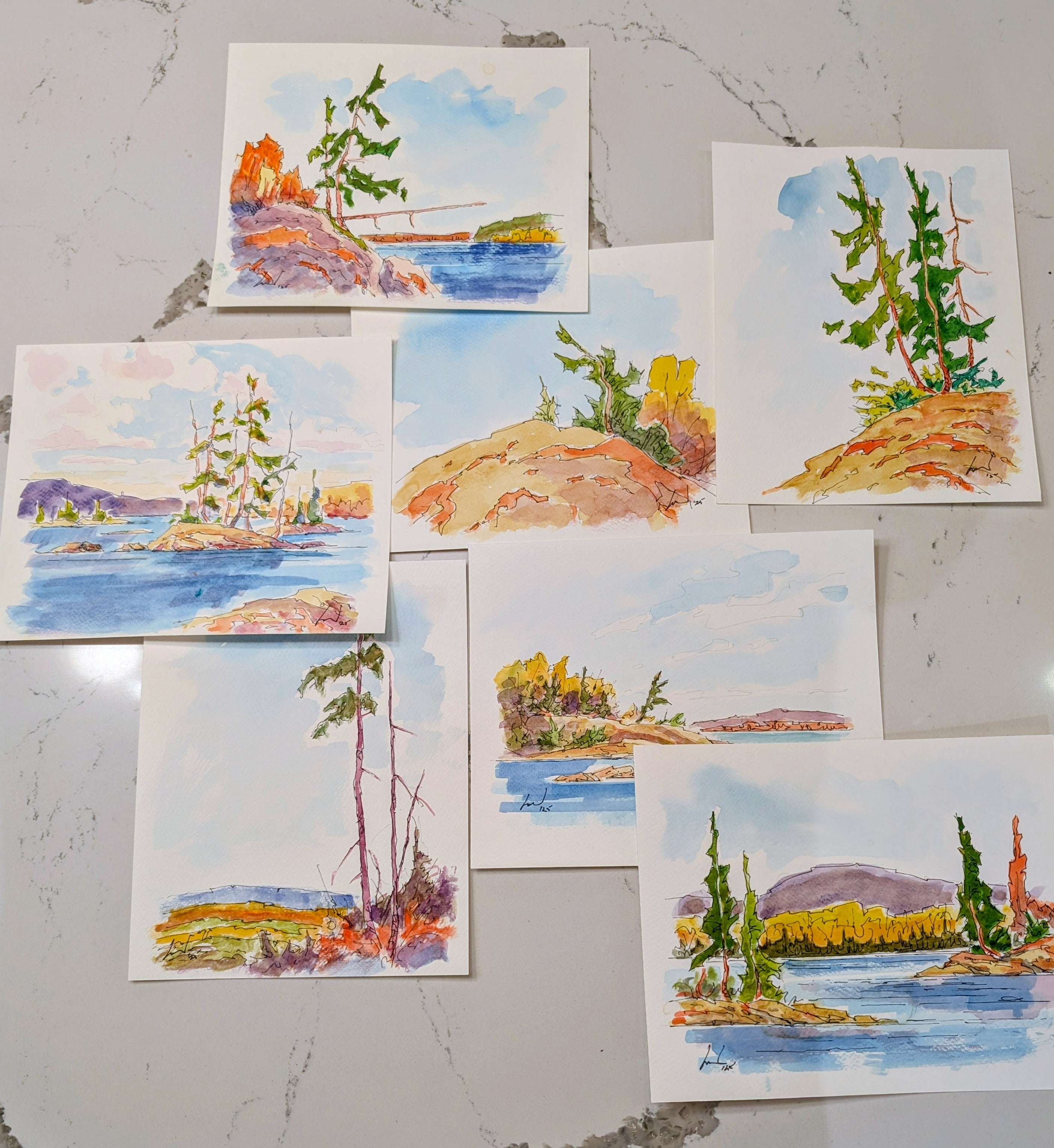 Watercolour Studies