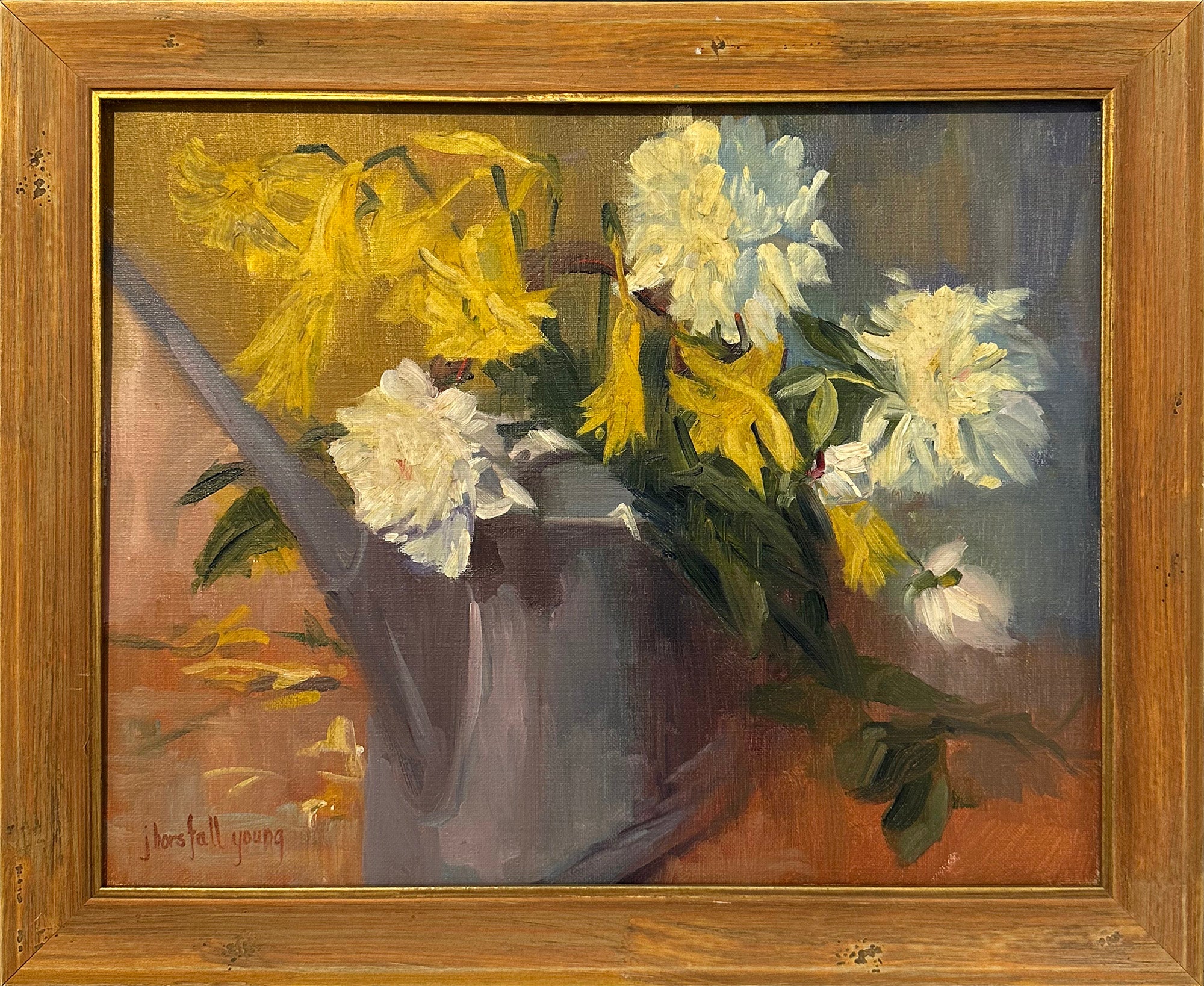 Yellow and White Flowers (S162)